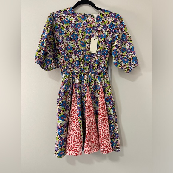 MELLODAY Dresses & Skirts - Melloday Womens Dress Size X-Small XS Multicolored Patchwork Floral NWT